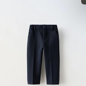 Zara Kids Dark Blue Formal Trousers